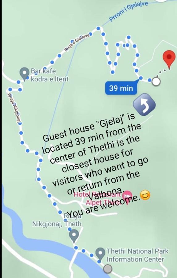 Guest House Gjelaj Theth Ngoại thất bức ảnh